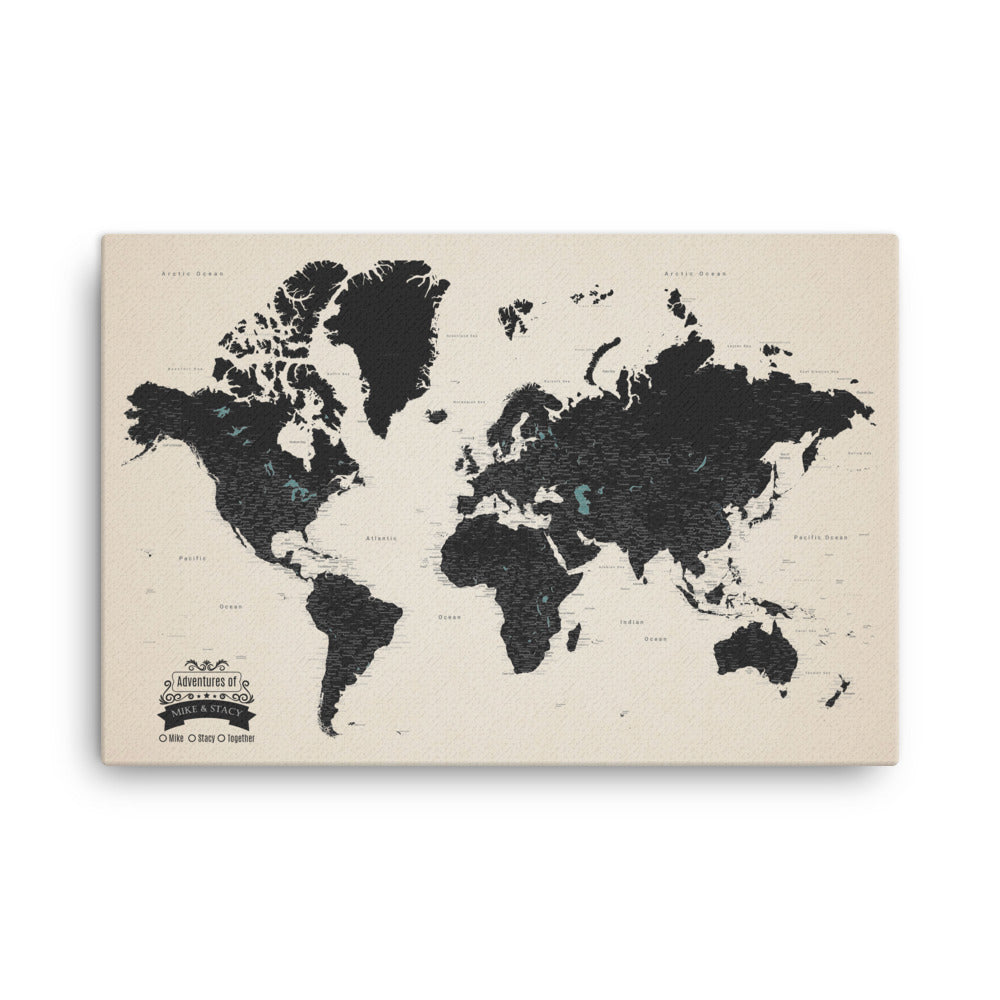 Scratch off Map Poster Most Detailed World Map, Gift for Him, Gift for Her,  Travel Gift, Gift, Wall Hanging, Travel Map 