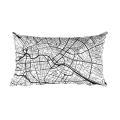 Berlin Map Pillow – Modern Map Art