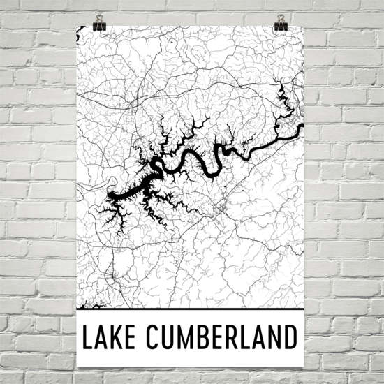 Lake Cumberland KY Art and Maps