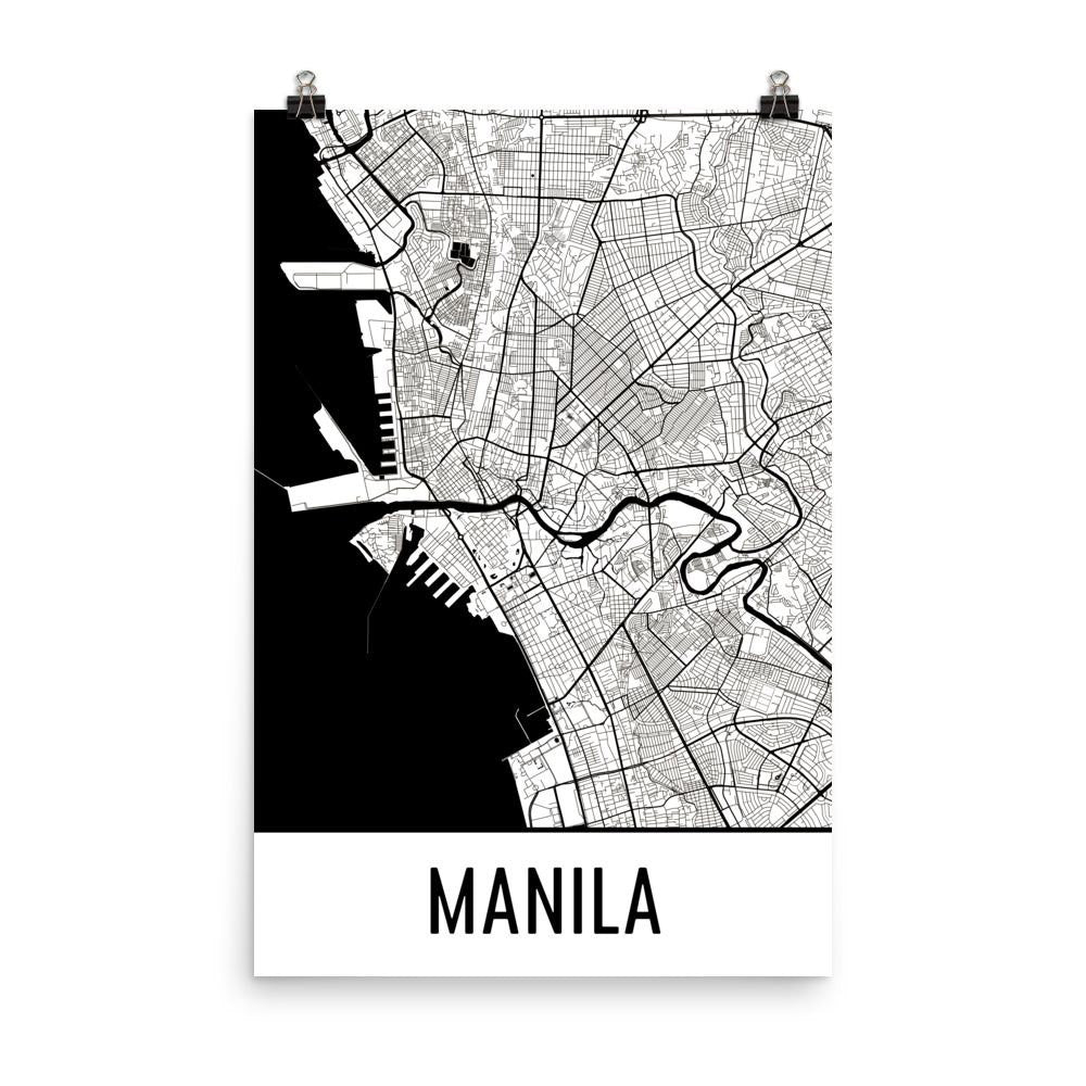 metro manila street map